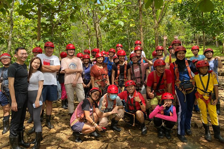 Costumes in Jomblang Cave