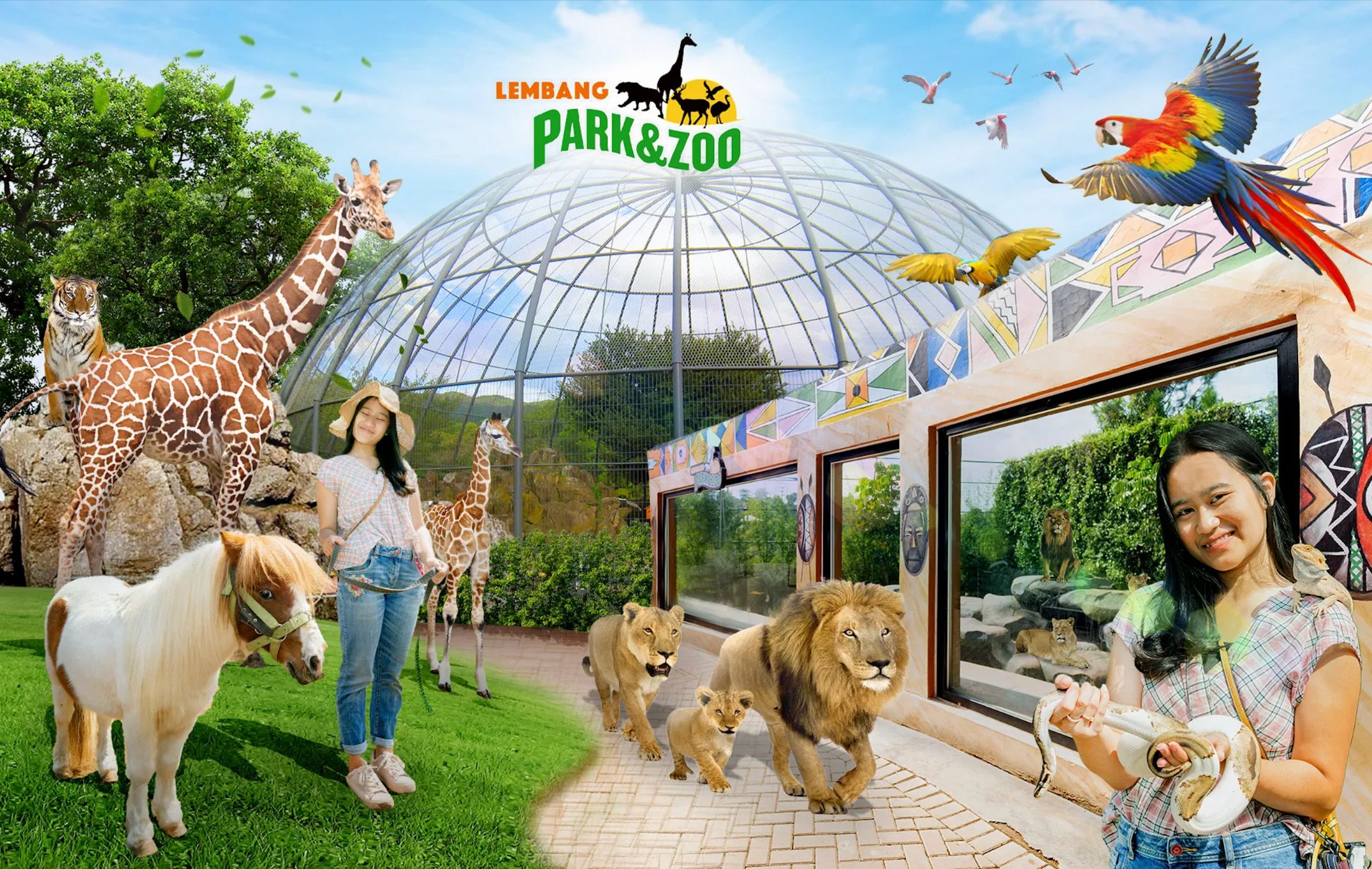 Lembang Park and Zoo Tickets - Photo 1 of 9