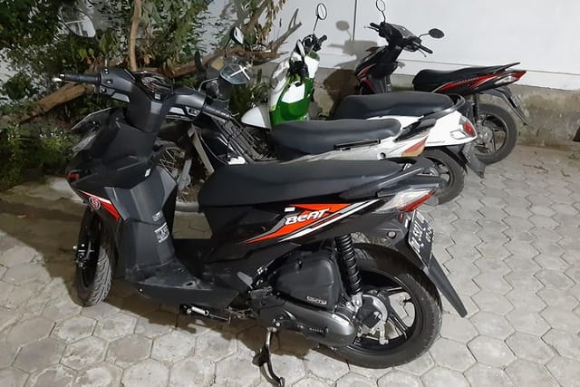 Scooter matic for rent in lombok