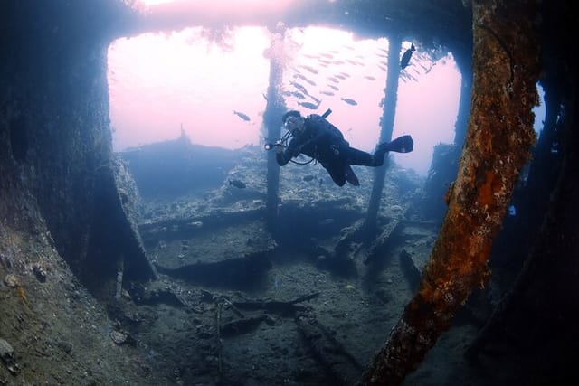 Shipwreck Diving in Tulamben - Photo 1 of 9