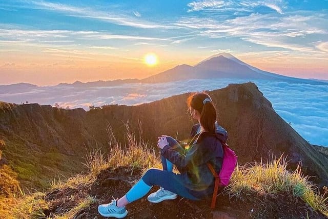 batur volcano