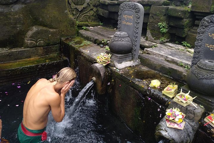 Holy water temple