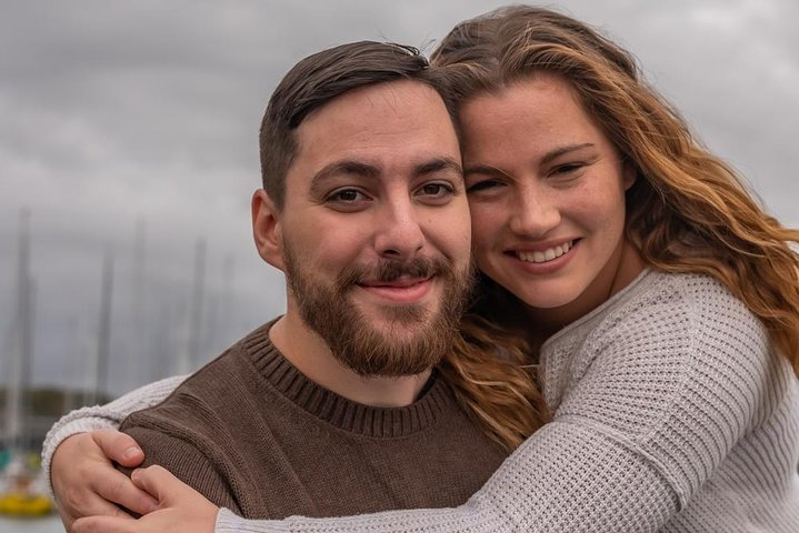 Private Couple photoshoot on the sea side Howth-Pro Photographer - Photo 1 of 4