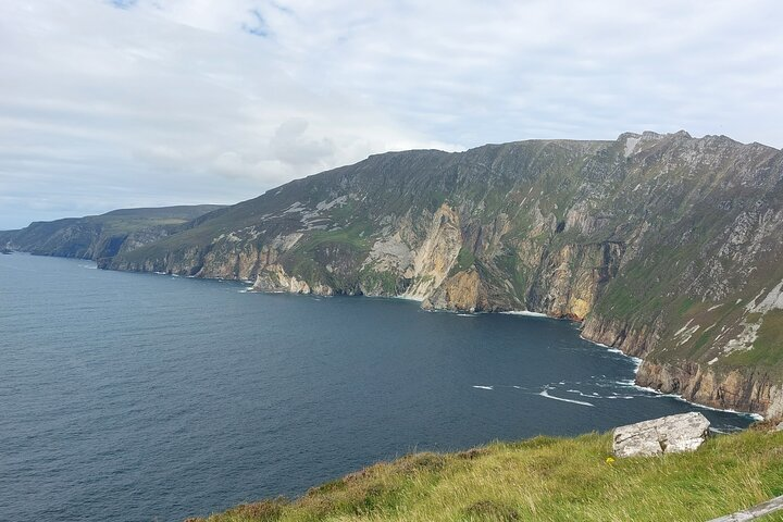 Bunglass Point. The Slieve League Cliffs In Donegal.