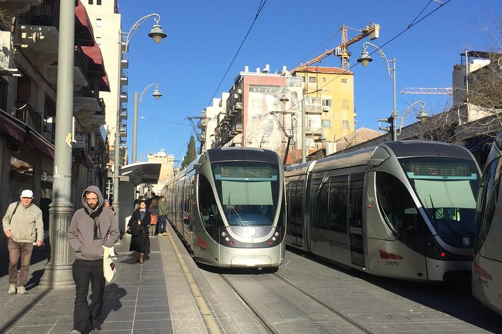 Light Rail Downtown Jerusalem