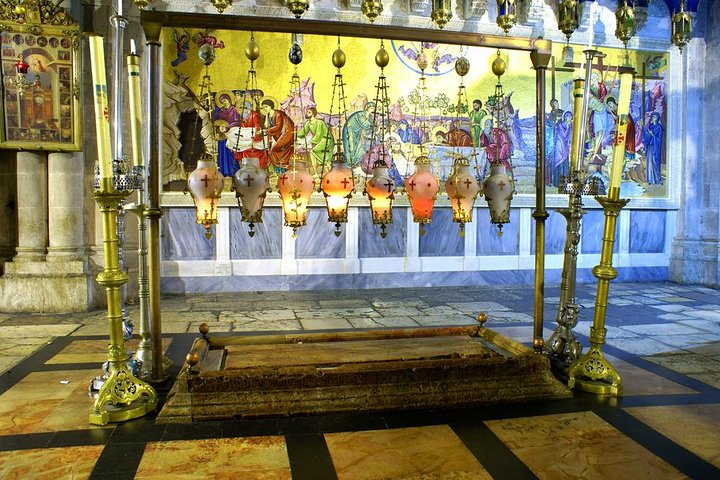 Stone of Anointment, Holy Sepulchre Church 