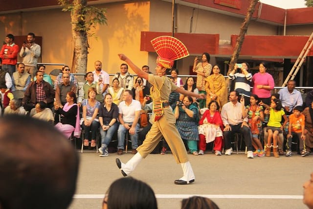 Wagah Border Parade