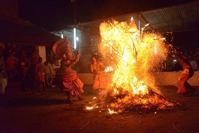 Daily Theyyam visit  - Photo 1 of 5