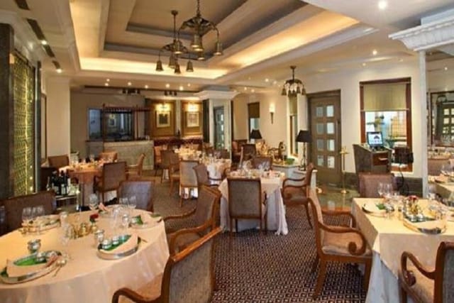 CUISINE AT DAKSHIN in the SHERATON 