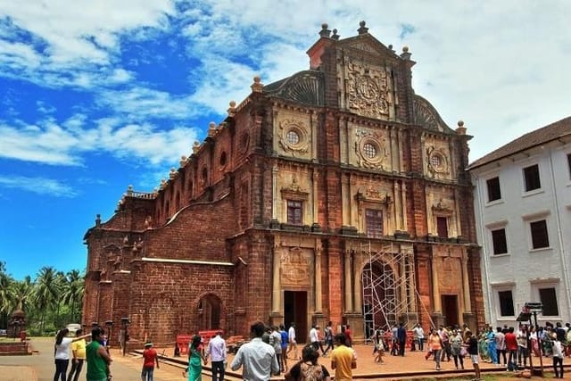 Basilica of Bom Jesus Church in Goa