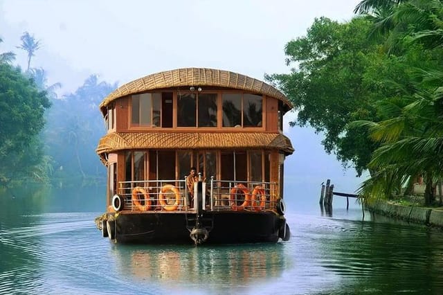 Houseboat in Kerala backwaters