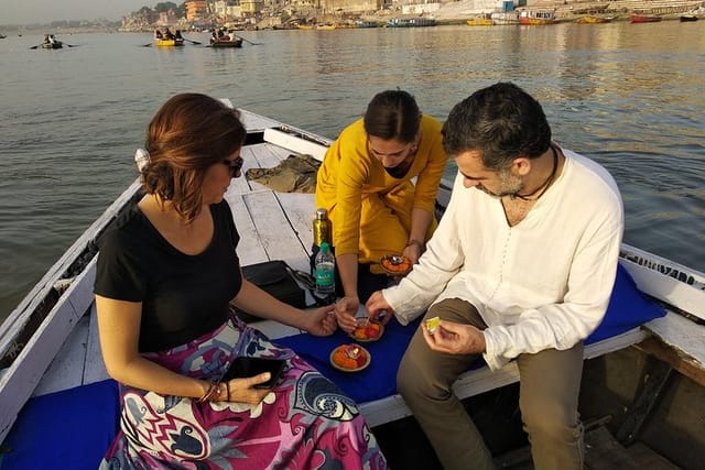 Morning boat and old city tour with official tour guide in varanasi - Photo 1 of 6