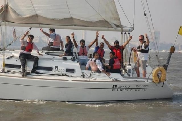 Weekday Sailing in Mumbai Harbour