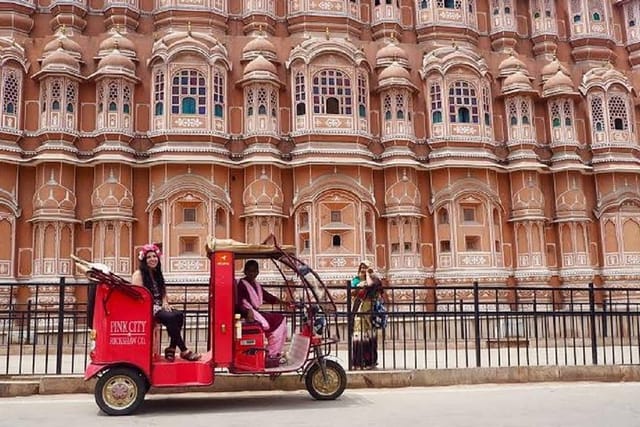 Rickshaw Tour in Pink city - Photo 1 of 6