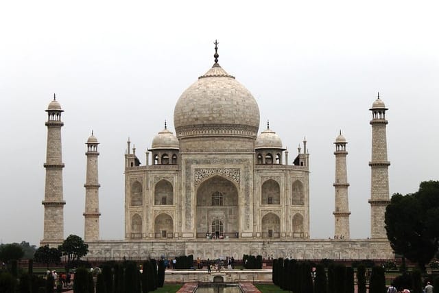 Taj Mahal at Agra 