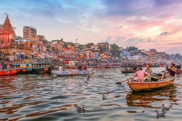 Varanasi Boat Ride and Ancient Temples Day Tour with Breakfast - Photo 1 of 8