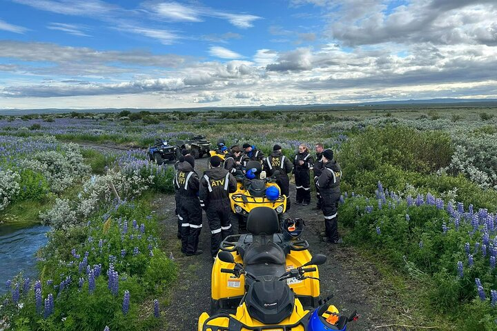 1 hrs ATV quad trip down with glacier river Northeast of Iceland - Photo 1 of 8