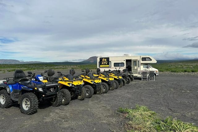 2 hrs. ATV quad trip down with glacier river Northeast of Iceland - Photo 1 of 9