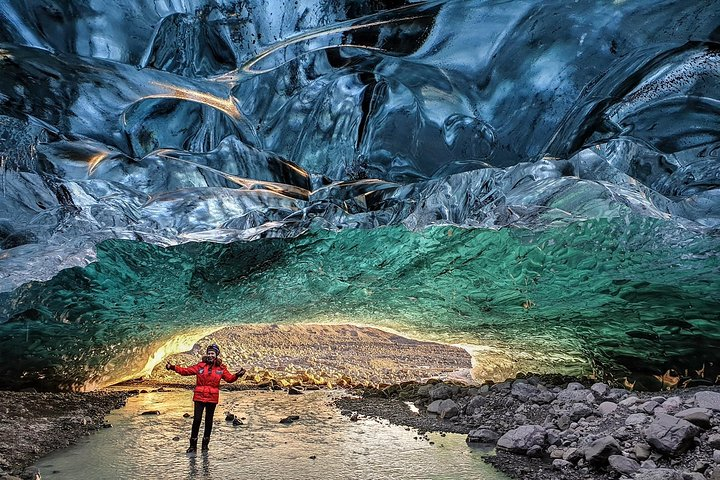 Ice Cave and Glacier walk into blue glacier canyon  - Photo 1 of 17