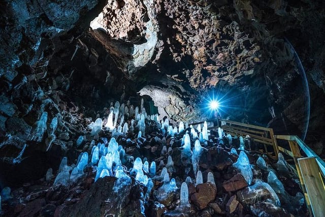 Silver Circle - Lava Cave & Waterfalls | Small Group Day Tour - Photo 1 of 6