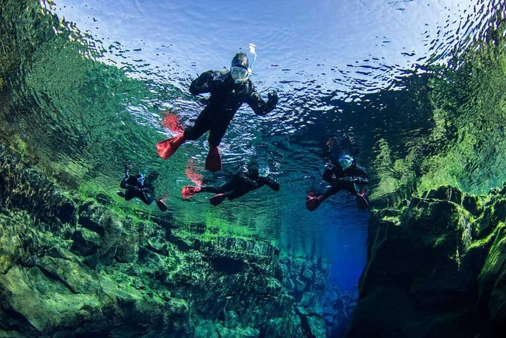 Silfra Fissure in Thingvellir National Park