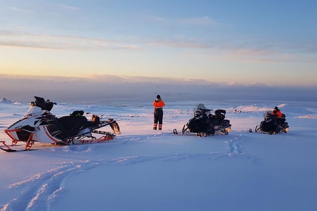 Snowmobiling