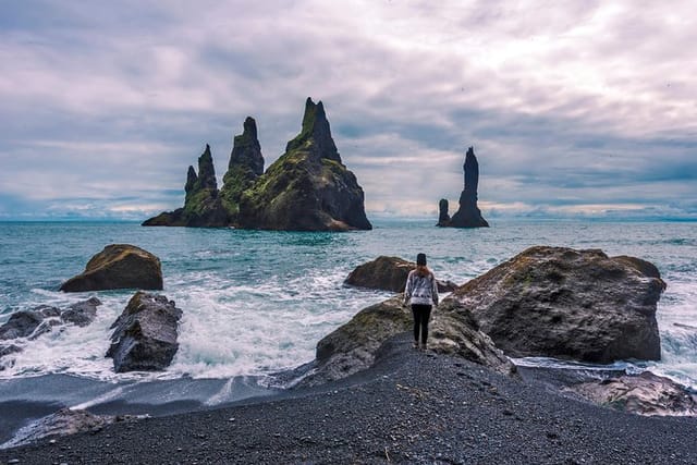 Reynisdrangar from Vík