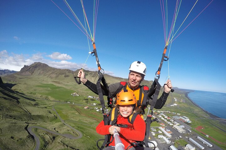 South Coast Private Tour from Reykjavik with Tandem Paragliding Flight - Photo 1 of 12