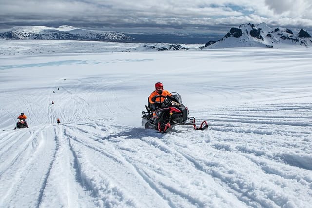 Super Jeep Golden Circle & Snowmobile on Glacier from Reykjavik  - Photo 1 of 6