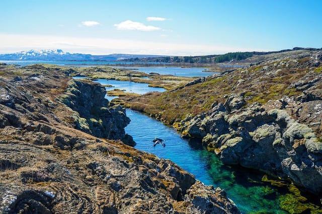 SuperSaver: Small Group Silfra Snorkeling & Lava Caving Adventure from Reykjavik - Photo 1 of 15