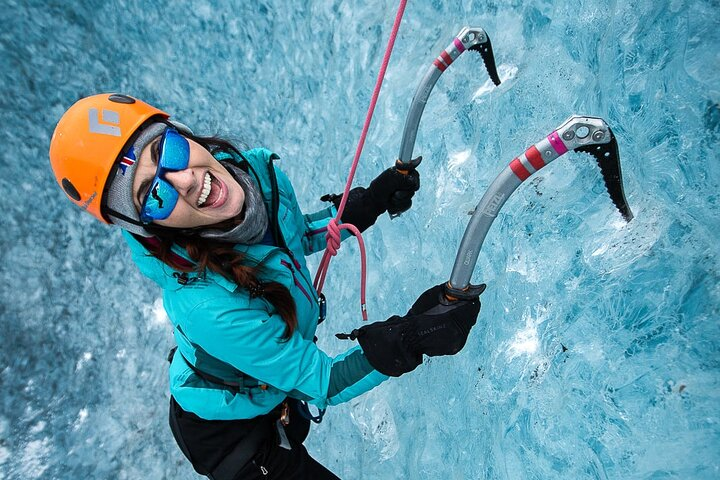 Winter Ice Cave + Climbing Private Photoshoot - 20 Shot Package - Photo 1 of 8