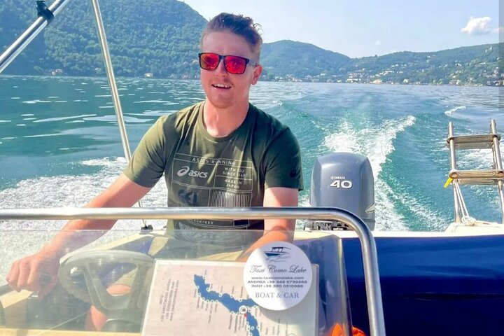 2 Hours Boat Rental Without License 40hp Engine on Lake Como - Photo 1 of 6