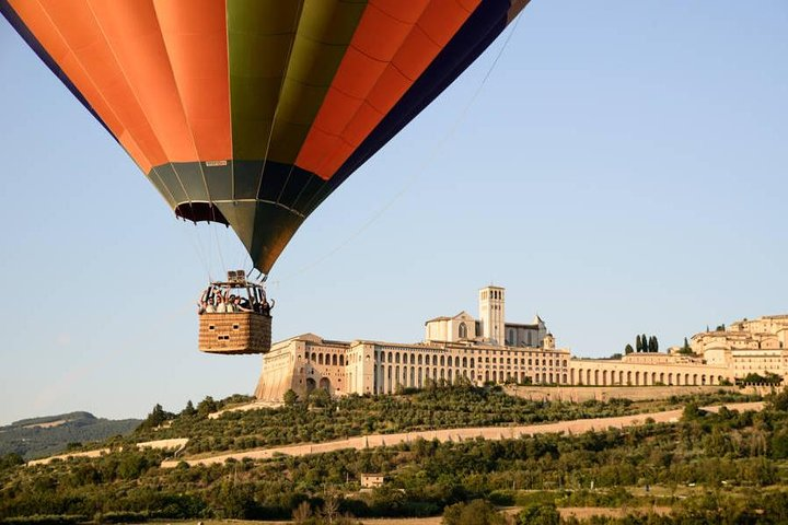 Flying at Assisi