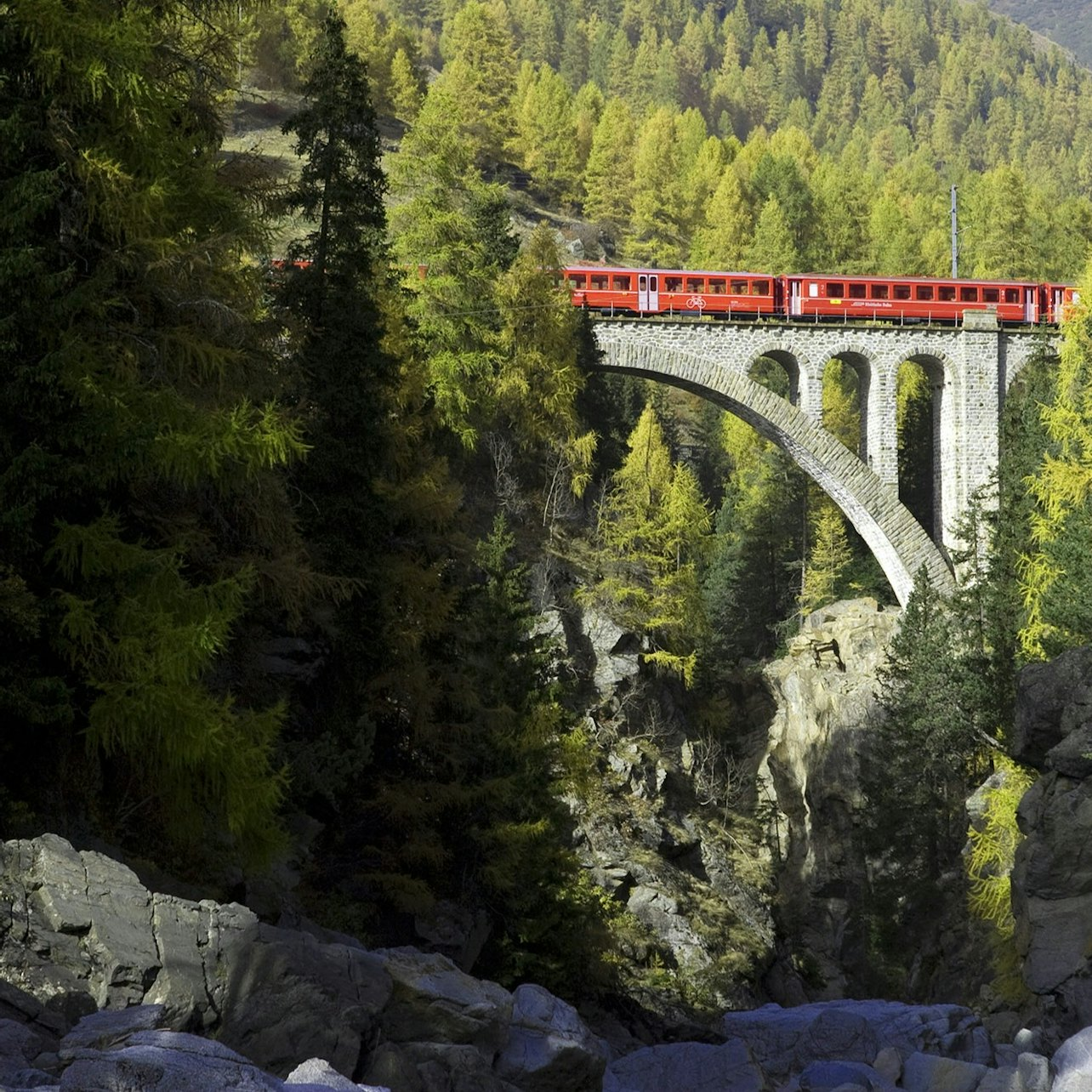 Bernina Red Train & Glacier Train: Day Trip from Milan - Photo 1 of 5