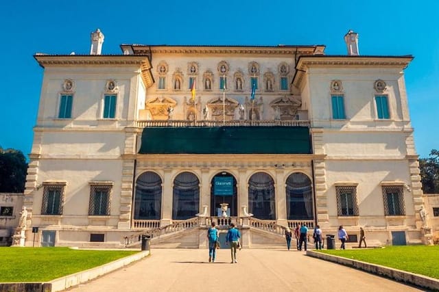 Facade of the 15 C. Borghese Gallery, 