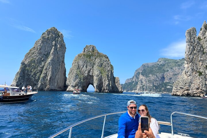 Capri All Inclusive Boat Tour + City Visit - Photo 1 of 25