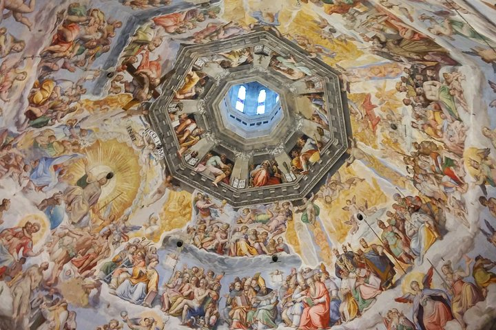 Dome with frescoes