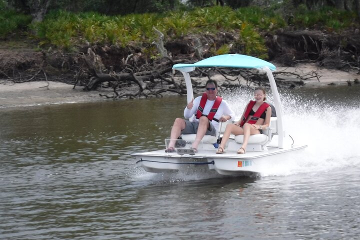 Drive your Own 2 Seat Fun Go Cat Boat from Collier-Seminole Park - Photo 1 of 13