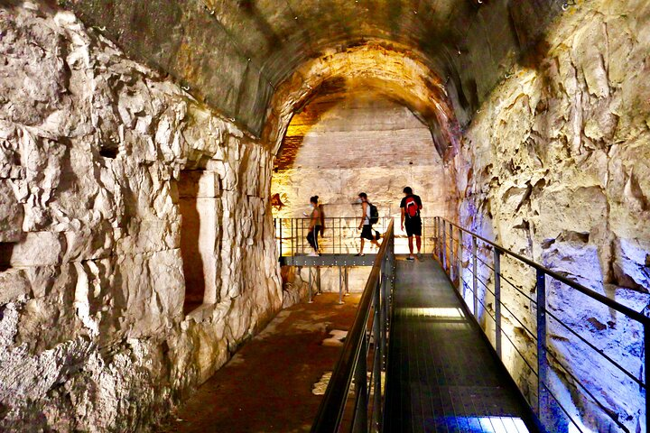 In the Undergrounds of the Colosseum