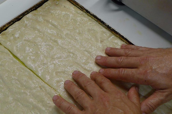 Cinque Terre - "focaccia" cooking class