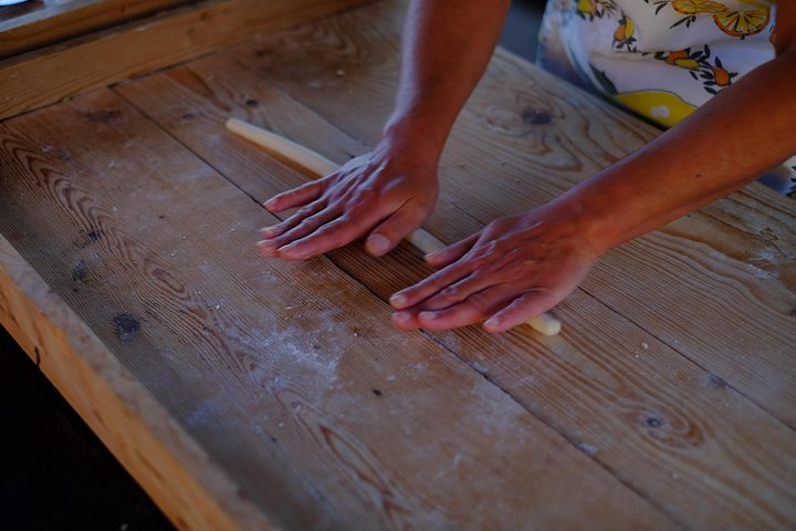 Fresh pasta and dinner in my biogarden - Photo 1 of 10