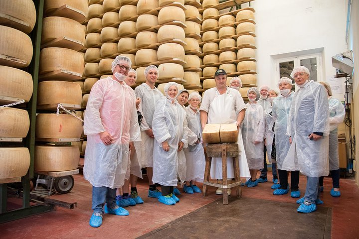 Parmigiano Reggiano ageing room