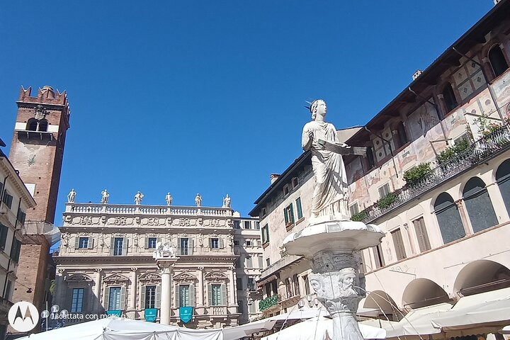 Piazza delle Erbe, the colorful heart of Verona