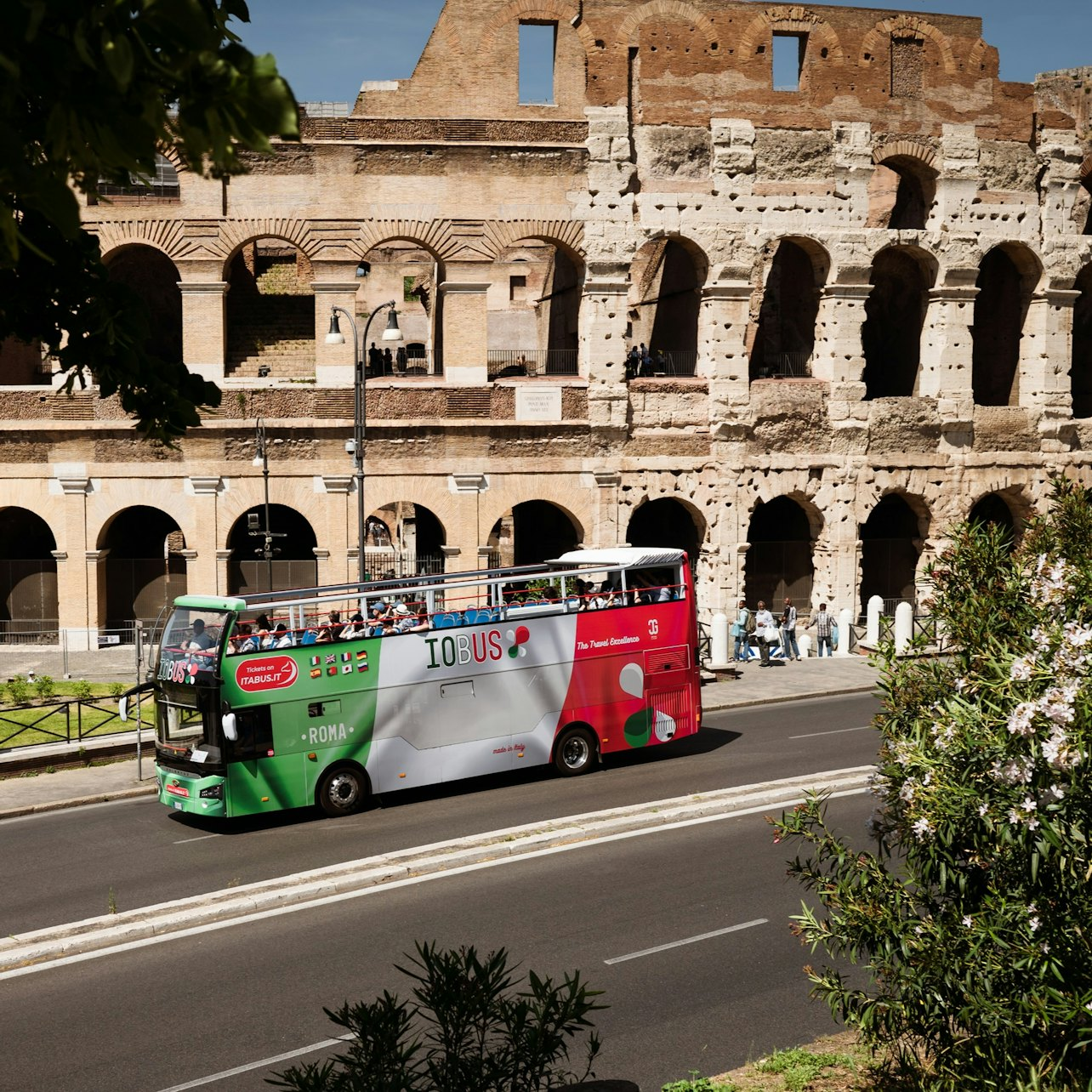 IOBUS Rome: Hop-on Hop-off Panoramic Open Bus Tour - Photo 1 of 4