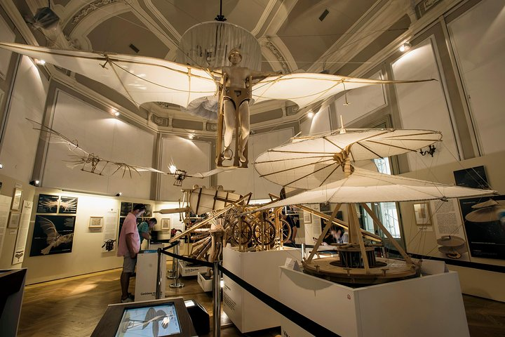 The Flying Machine of Milan in Leonardo3 exhibit