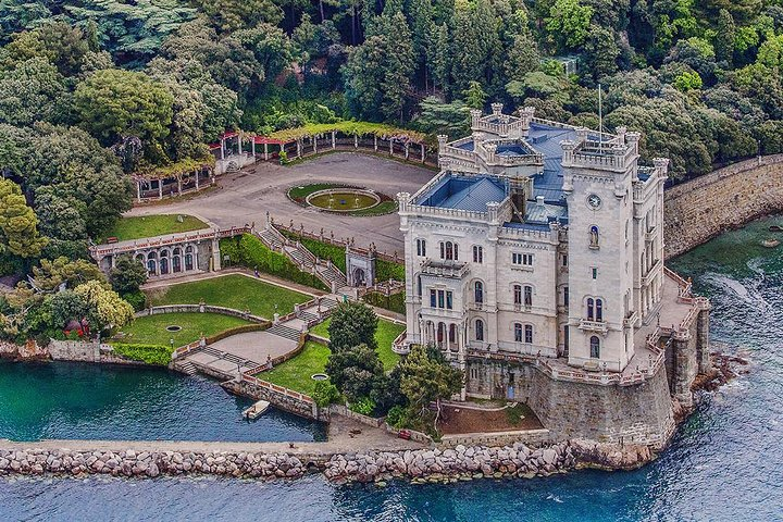 Miramare Castle view