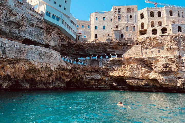 One and a half hour private boat tour of Polignano a mare - Photo 1 of 8