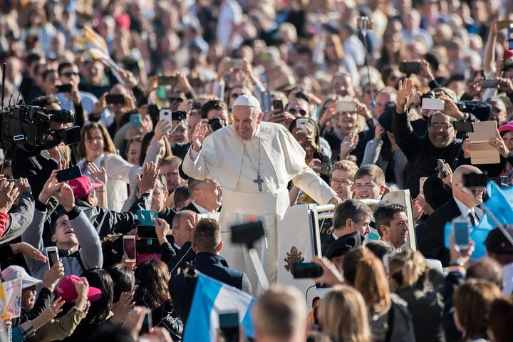 Papal Audience Experience with Pope Francis  - Photo 1 of 6