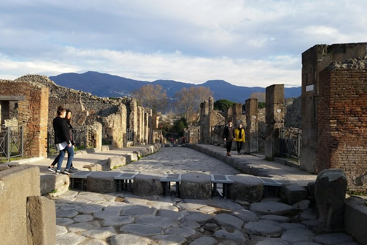 exploring the ruins