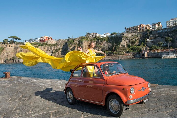 Amalfi Yellow "Lollobrigida" Flying dress